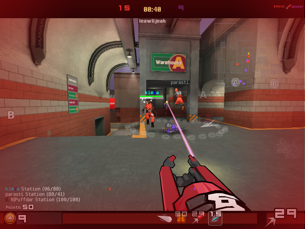 TuxArena Blog First-Person Shooter Game for Linux Warsow Review