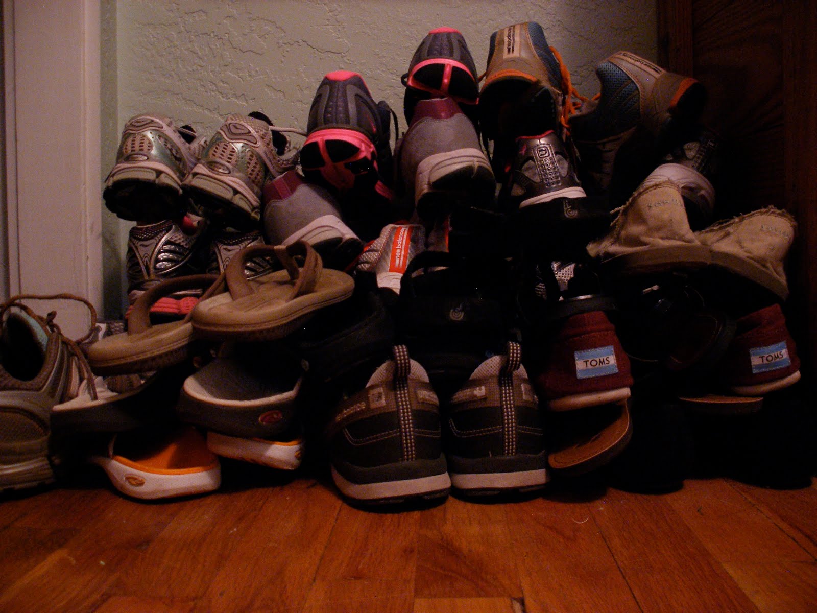 One Reminder &quot;how many pairs of shoes do you actually have?&quot;