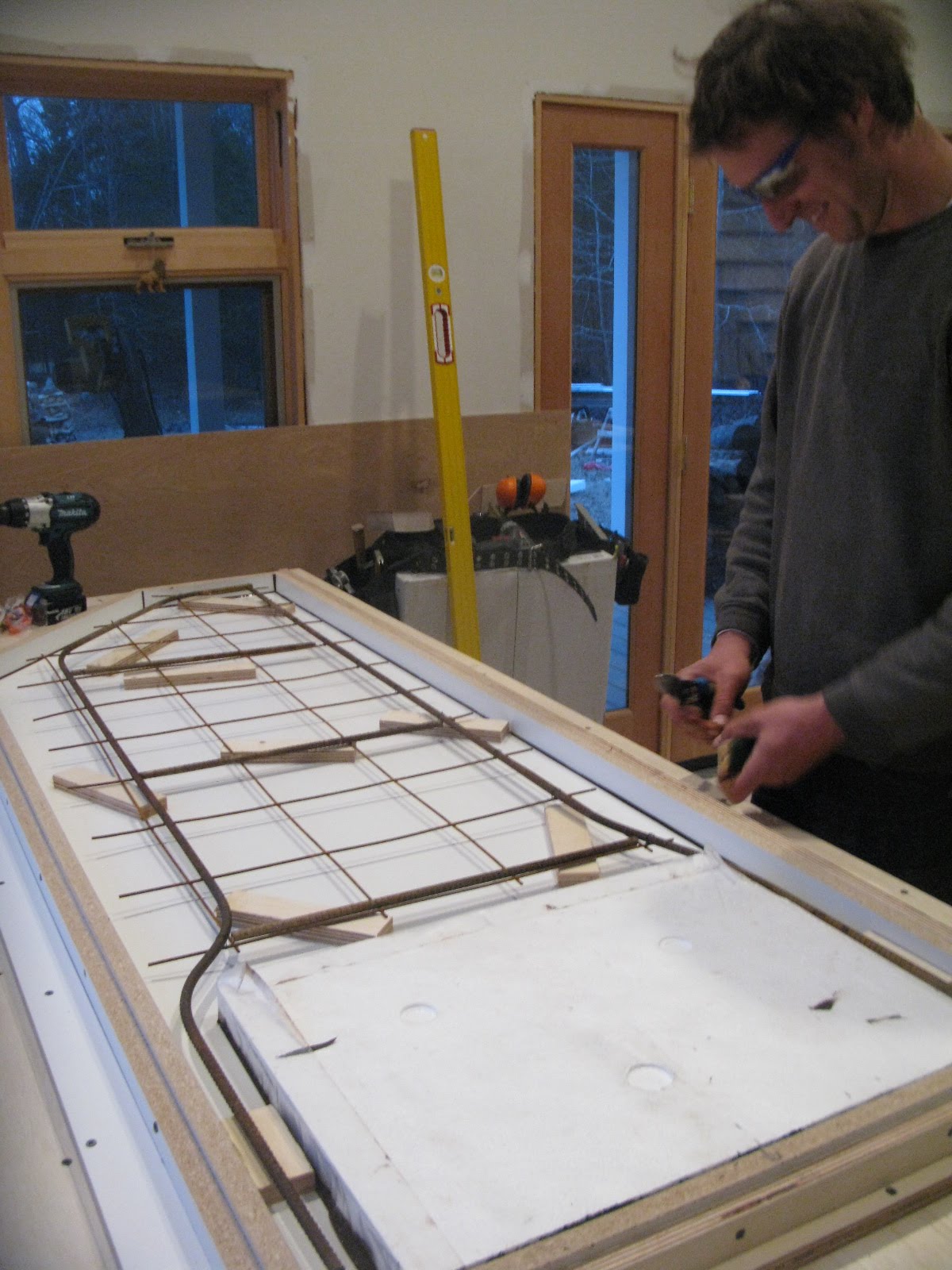 Bluebird Meadows: Concrete Countertop Forms