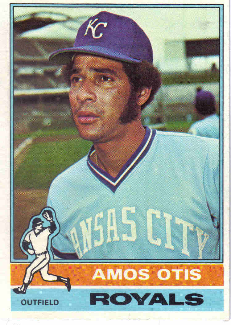 Project Baseball 1976 1976 Topps 510 Amos Otis