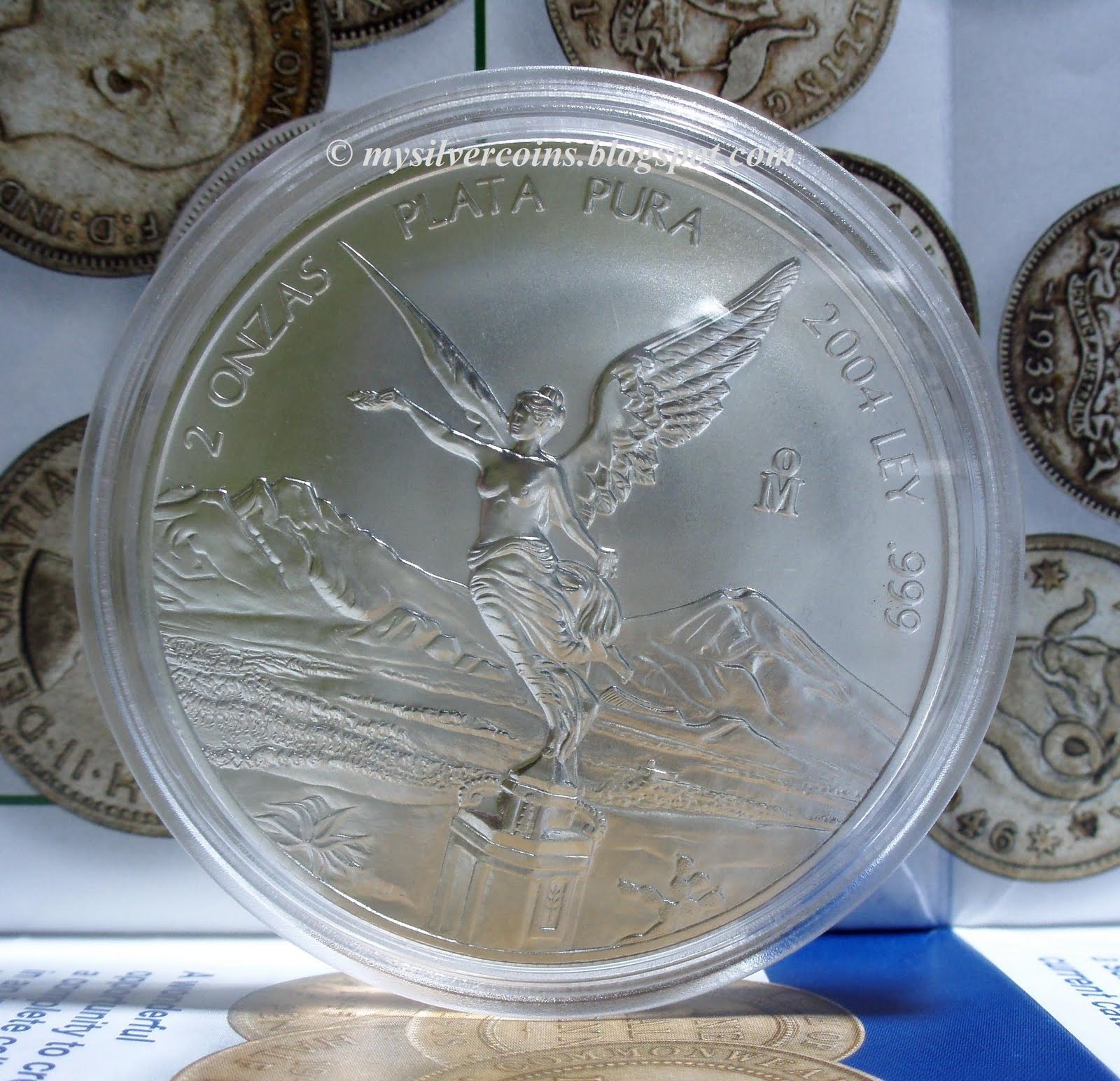 Silver Coins Collection: 2004 Mexican Libertad 2oz