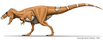 Ornithomimus Dinossauro Bípede Período Cretáceo Era Mesozóica