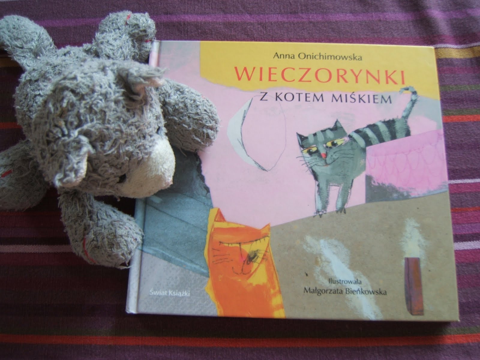 Maki w Giverny: Wieczorynki z kotem Miśkiem, Anna Onichimowska