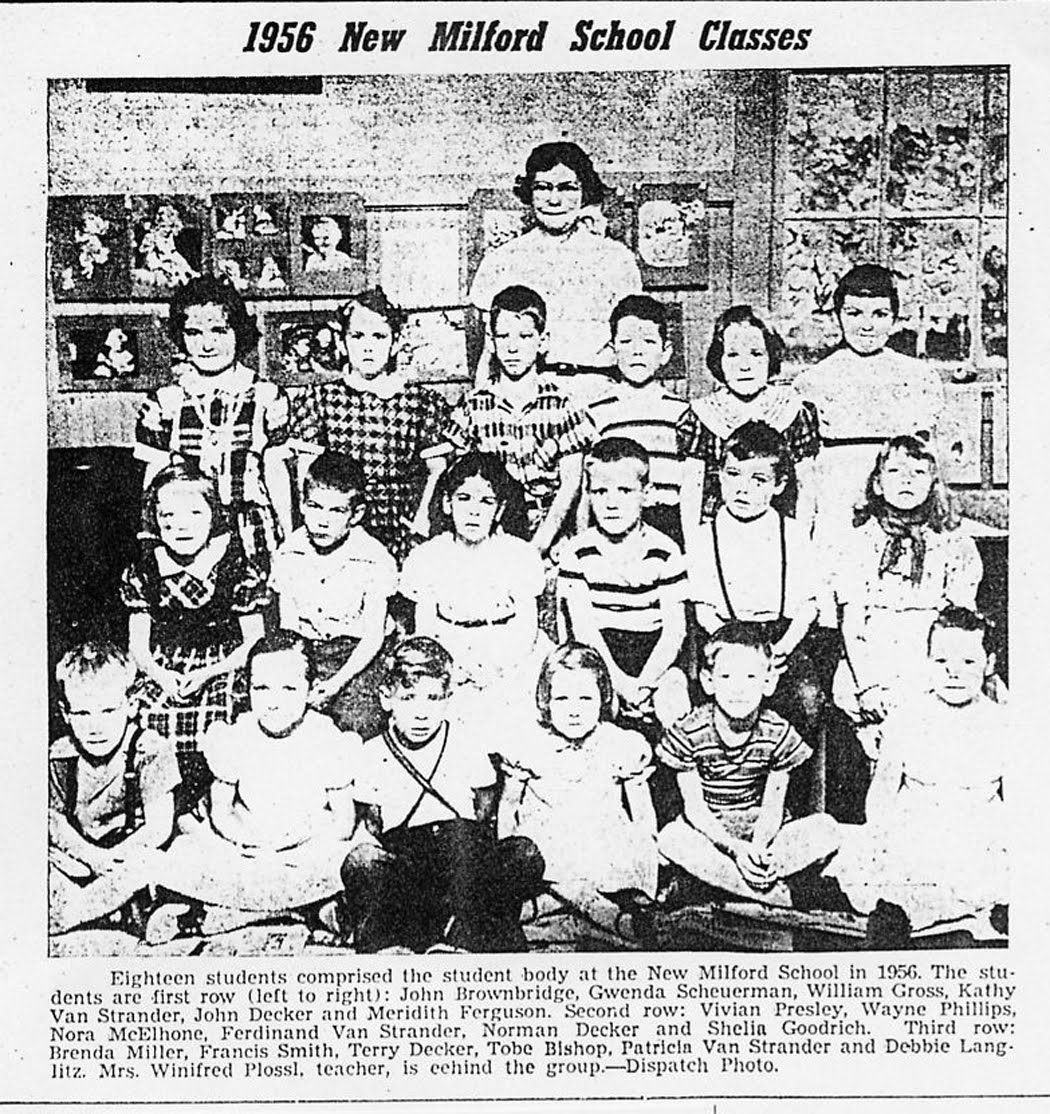 Warwick, New York Local History New Milford Class of 1955 1956
