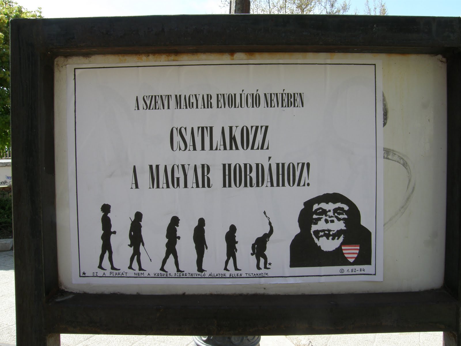 Street Art Budapest Magyar Gárda?