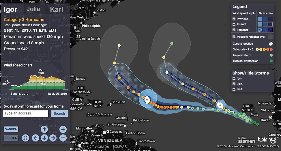 GIS in Education and Curriculum Integration: Hurricane Tracker