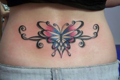 Butterfly Lower Back Tattoo Design. Generally discovered about the little