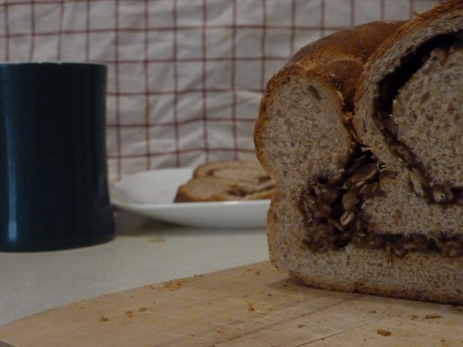 The Flying Bread Machine Whole Wheat Cinnamon Log