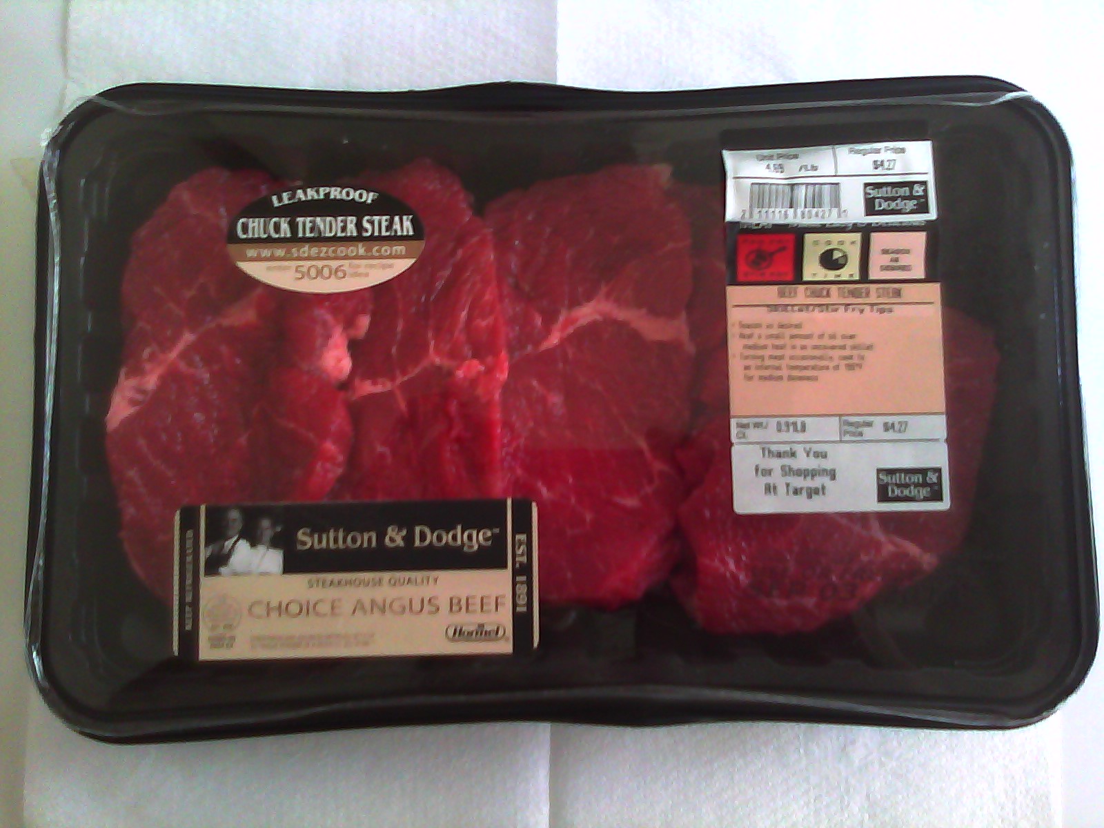 Madam Frugal Target Fresh Grocery Section Has Excellent Beef