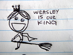 weasley is our king ron quidditch