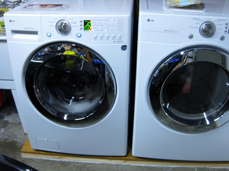 front-load washer and dryer
