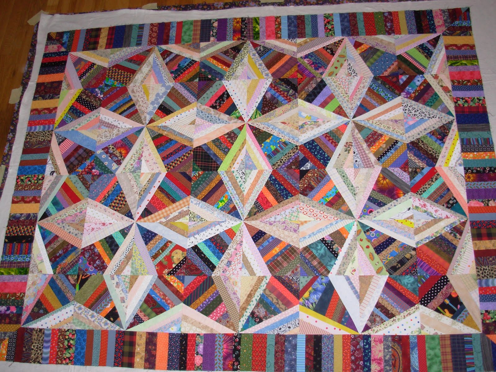 Pursuit of Quilts Jenny Emry and a String Quilt