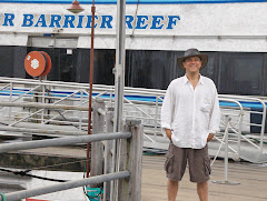 Jack getting ready to board a ferry to the Great Barrier Reef ... Amazing