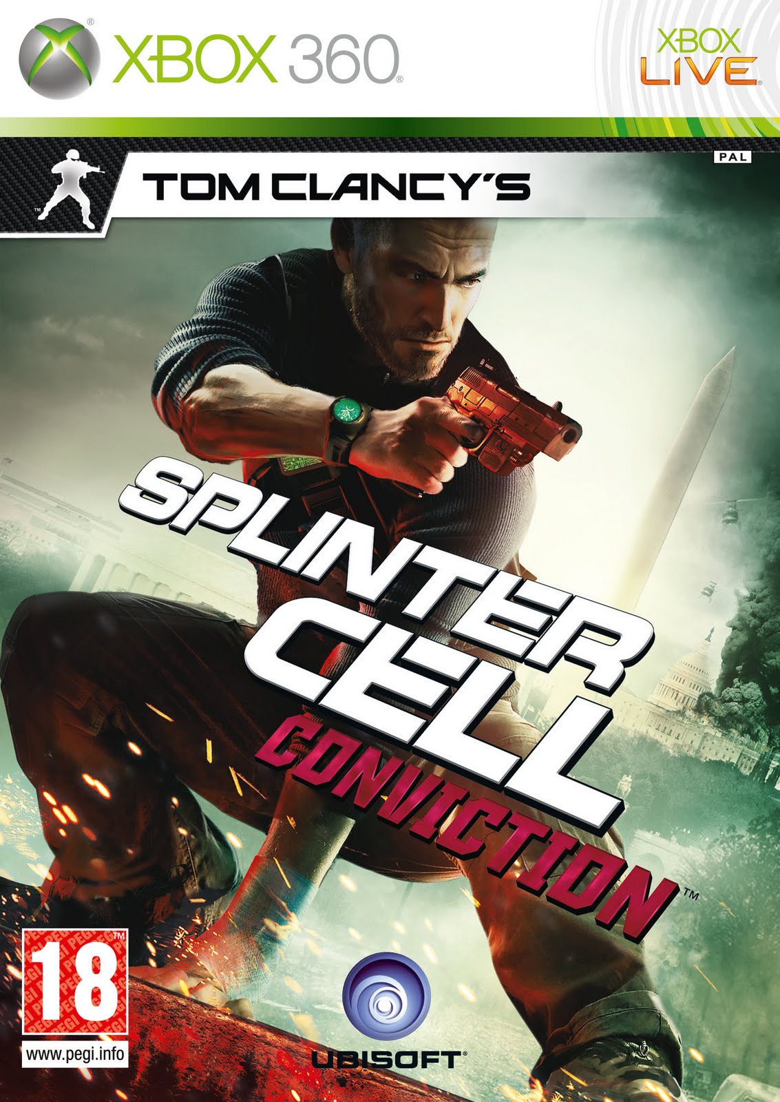 Жанр игры том. Tom Clancy’s Splinter Cell conviction Xbox 360. Tom Clancy s Splinter Cell conviction Xbox 360. Сплинтер селл 2002. Tom Clancy’s Splinter Cell: conviction обложка.