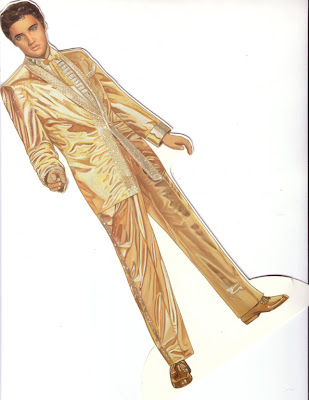 Elvis Presley paper doll