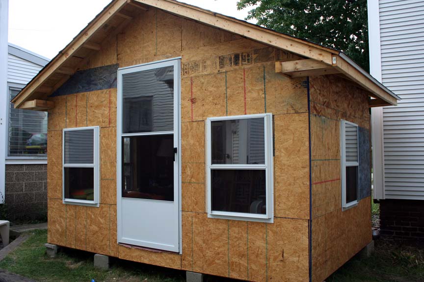 Woodworking Dungeon The Playhouse Windows!