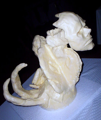 THOT KINJI: Arte en Mantequilla: Esculturas noche temática. Art in