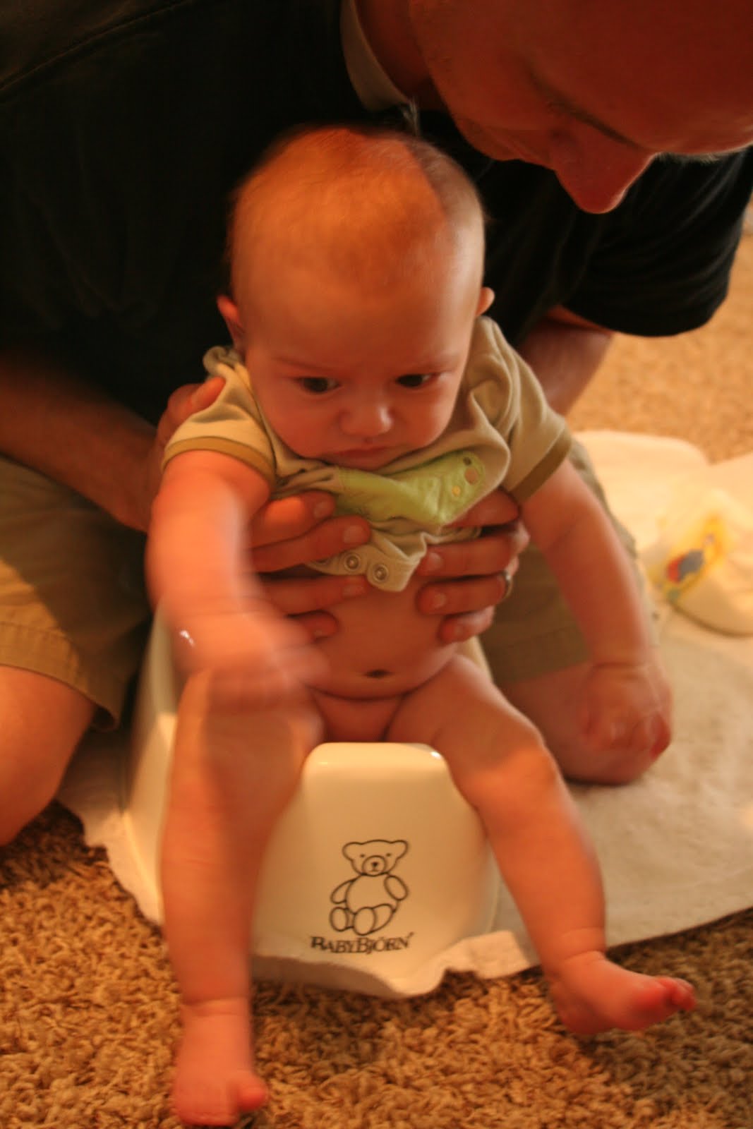 The Stark's Potty Training Already