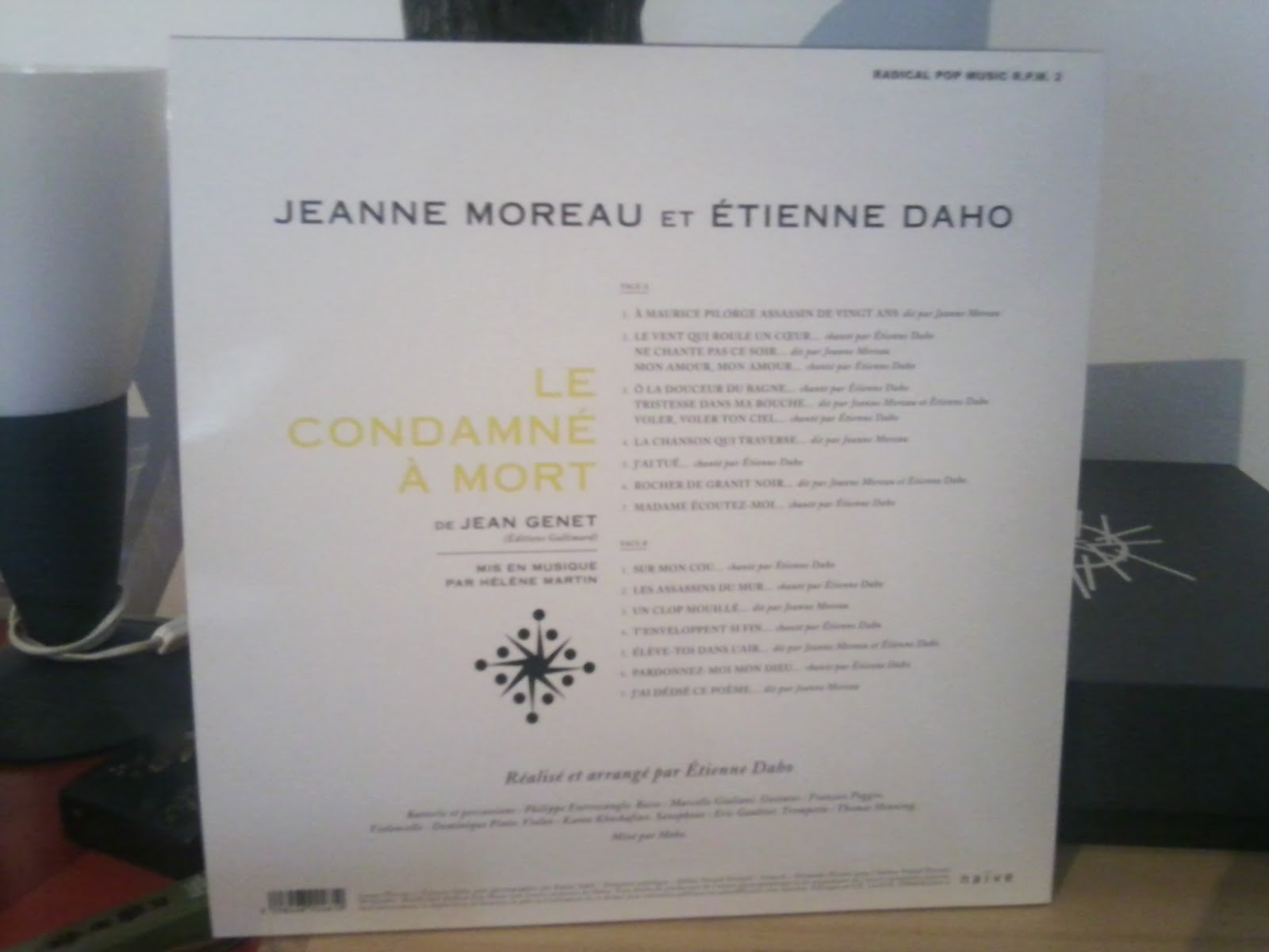 Le condamné à mort de Jean Genet, lu et chanté par Etienne Daho et