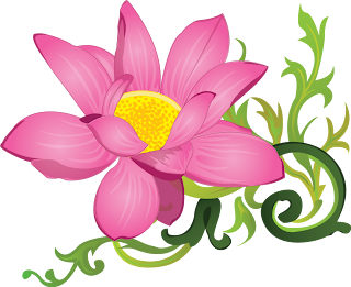 Illustrations by BarbaraPalinhos: Pink Flower (2010)