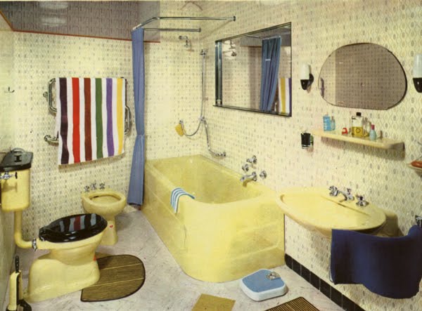 * wunderkammer *: Ba??os vintage / Vintage bathrooms - 1960