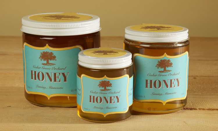 distinctively crafted: Honey Jar Labels