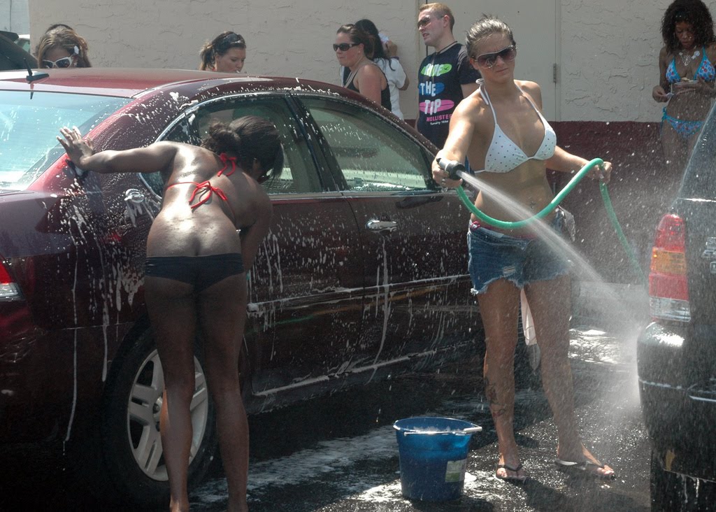 strippers. car wash. 