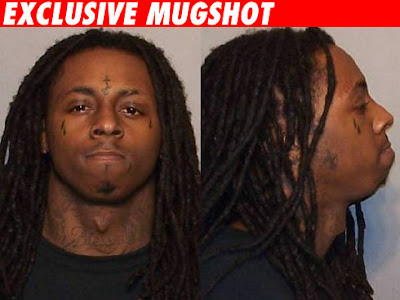 0123_wayne_mugshot_2 Lil Wayne Arrested  