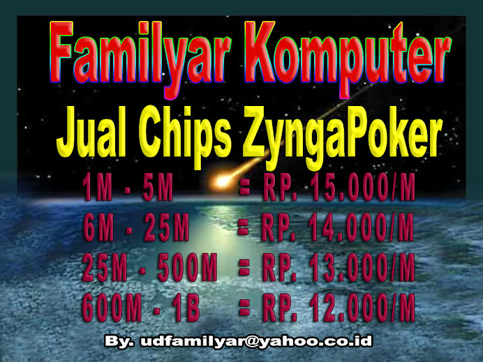 Jual Chip Zynga Poker Murah Jual Chip Zynga Poker Murah