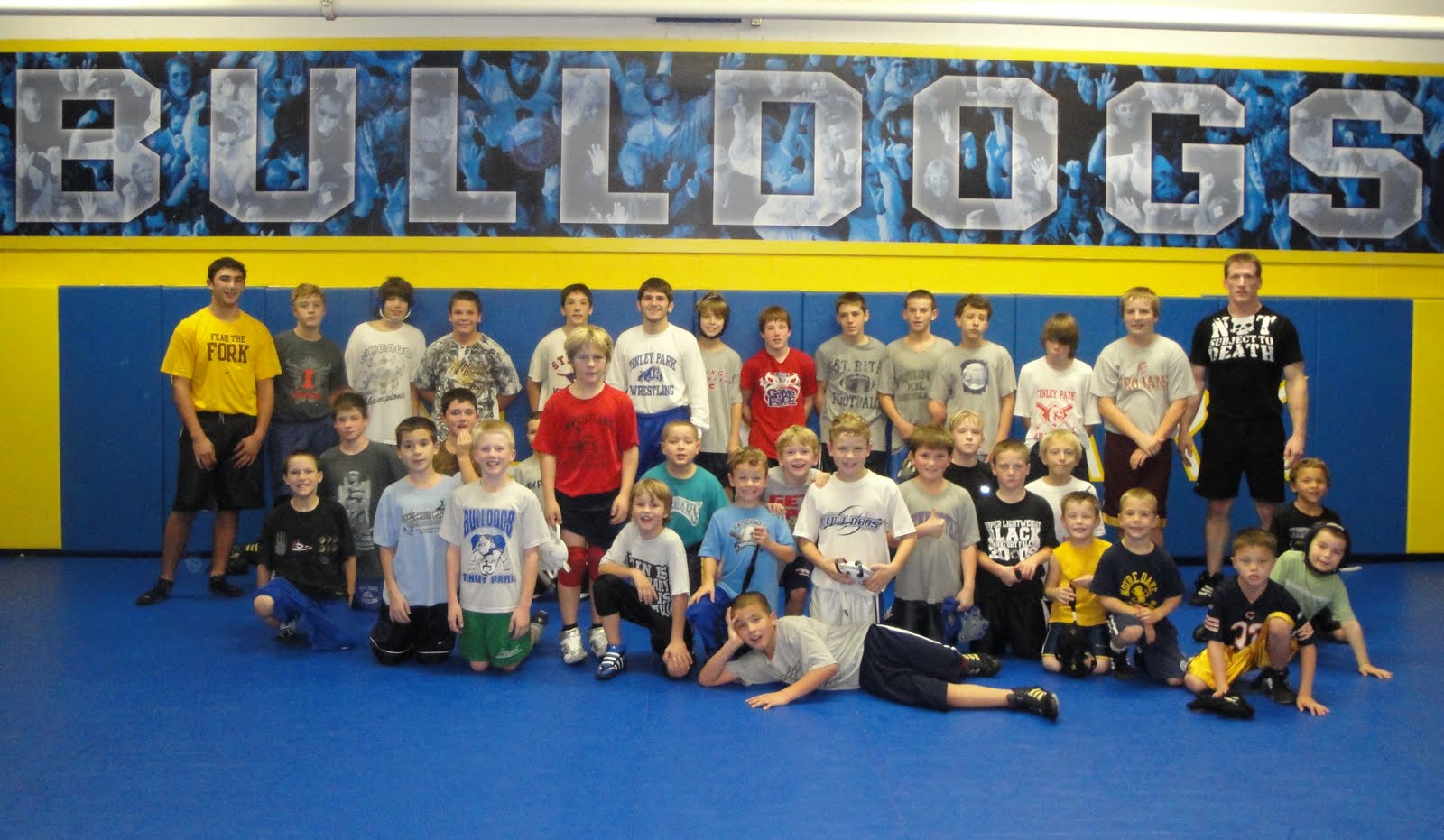 Tinley Park Bulldogs Wrestling November 2009