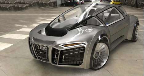 The Audi Hydron  Amphibious Super Cars new