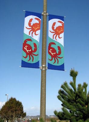 Dungeness Crab Banner in Warrenton