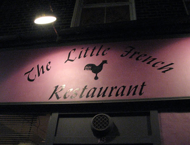 A chicken on The Little French Restaurant