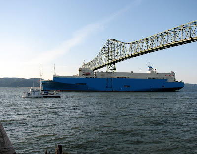 Vessels Under the Bridge, Astoria, Oregon