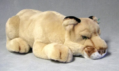 Stuffed Mountain Lion (Cougar, Puma)