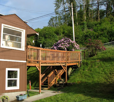 House on a Hill, Astoria, Oregon - Bond Street