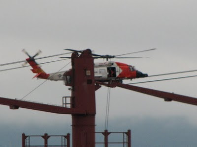 Helicopter Transfer and a Ship Called Pole