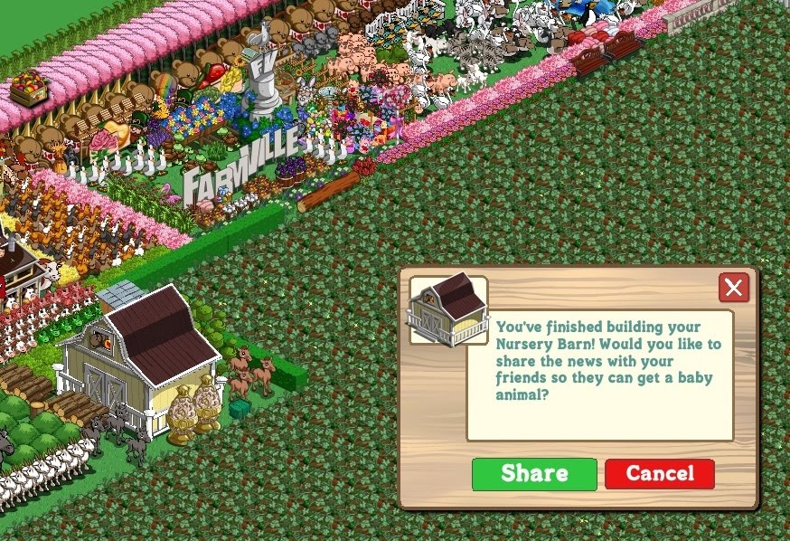 Lynspirations FarmVille Nursery Barn Building Completed
