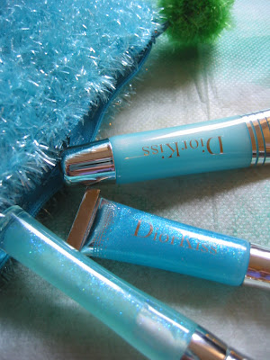 Beautiful Lips — with Blue Lip Glosses?