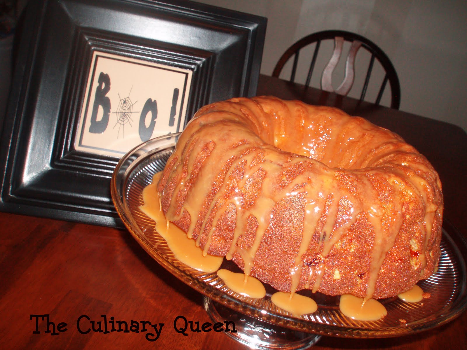 The Culinary Queen Caramel Apple Cake