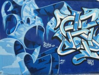 Blue, Graffiti, Mural, Aerosol, Art Style, Mestre, Gallery, Designs, Blue Graffiti Mural, Graffiti Aerosol Art Style, Blue Graffiti Mestre Gallery Designs, Graffiti Mural Aerosol, Art Style Mestre Gallery Designs,