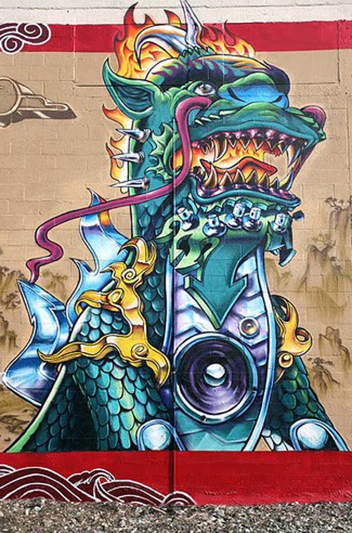 Graffiti Art Designs Gallery NEW DRAGON VOICE GRAFFITI ART DESIGN