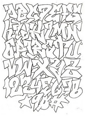 http://graffityartamazing.blogspot.com/, Graphic, A-Z Graffiti sketch 