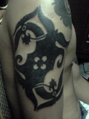 tattoo ketam arm right