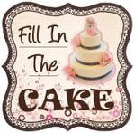 Fill In The Cake Button