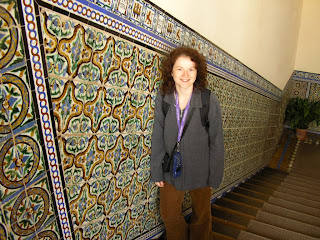 Imagini Andaluzia: azulejos in Sevilla