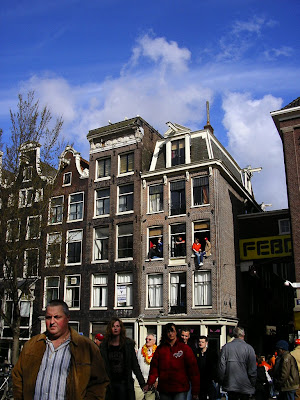 Imagini Olanda: petrecere in Amsterdam
