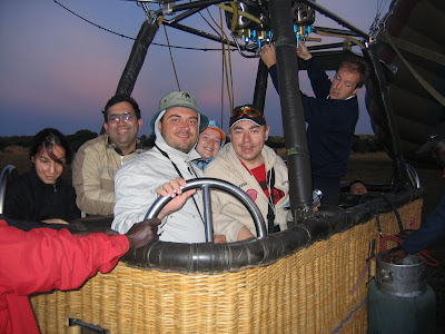 Safari Kenya: in balon, gata de decolare