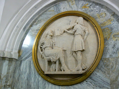 Obiective turistice Moscova: statia metro Park Kulturi