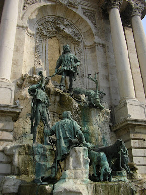 Statuia lui Matei Corvin din Budapesta